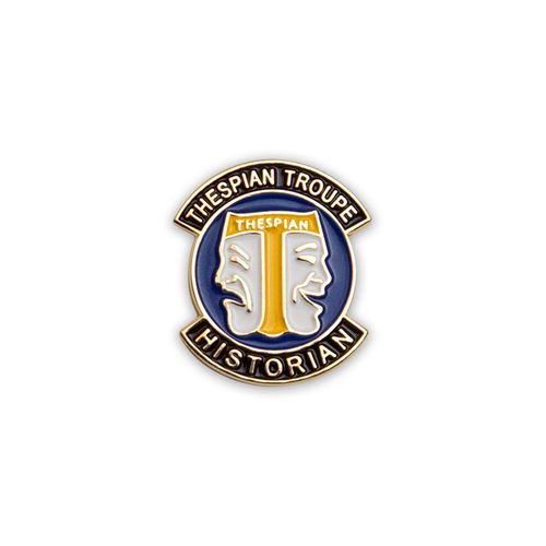 Thespian Troupe Historian Pin image thumbnail