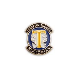 Image of Thespian Troupe Historian Pin