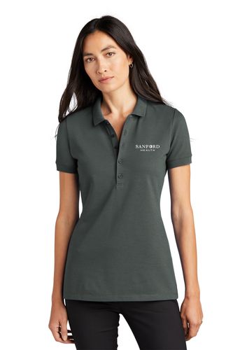 MERCER+METTLE™ Women’s Stretch Heavyweight Pique Polo image thumbnail