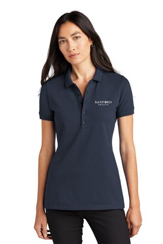 MERCER+METTLE™ Women’s Stretch Heavyweight Pique Polo image thumbnail