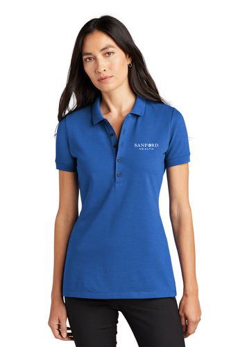 MERCER+METTLE™ Women’s Stretch Heavyweight Pique Polo image thumbnail