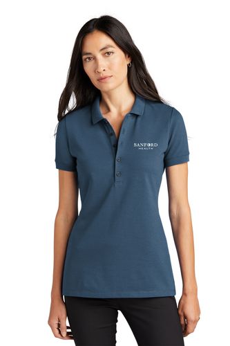MERCER+METTLE™ Women’s Stretch Heavyweight Pique Polo image thumbnail