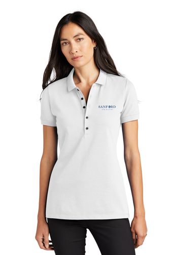 MERCER+METTLE™ Women’s Stretch Heavyweight Pique Polo image thumbnail