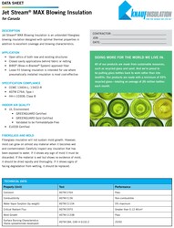 Image of Jet Stream MAX Data Sheet - pack of 25