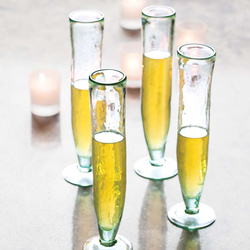 Image of Olive & Cocoa Delancy Champagne Flutes - Set of 2  - (Pre Order for Mid-December Delivery)