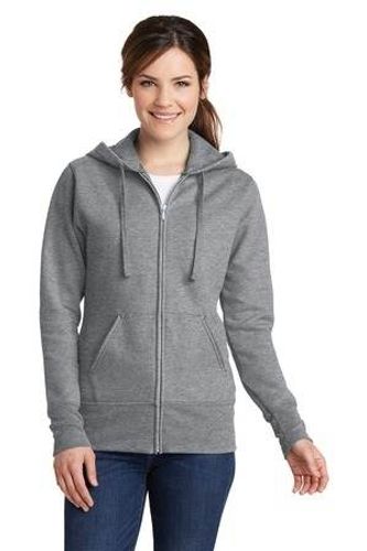 Port & Company Ladies Core Fleece Full-Zip Hooded Sweatshirt. LPC78ZH image thumbnail