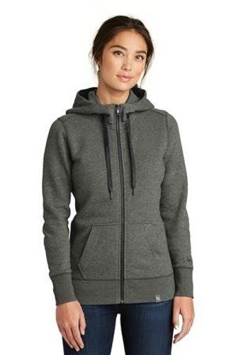 New Era Ladies French Terry Full-Zip Hoodie. LNEA502 image thumbnail