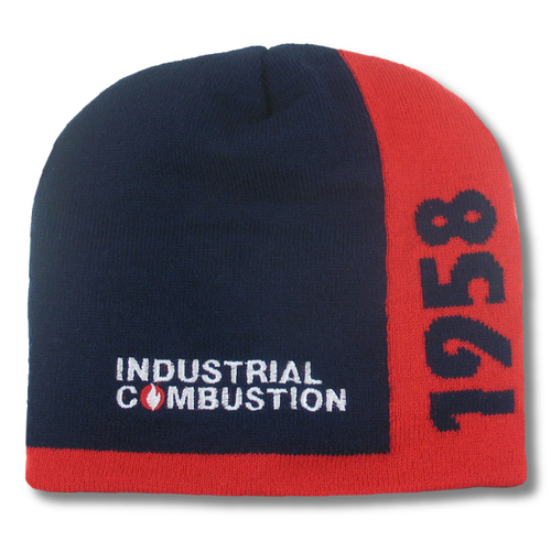 IC Elite Knit Beanie - Navy/Red image thumbnail