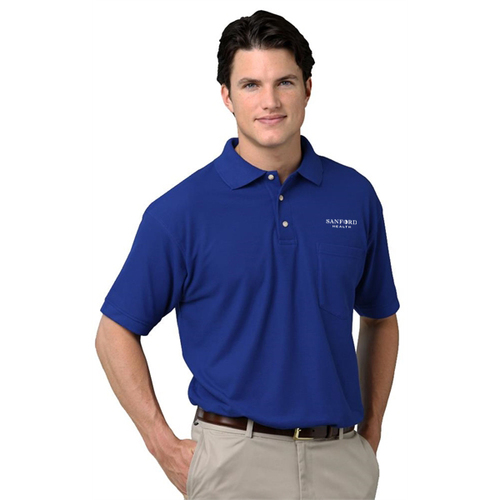 Supply Chain - Adult Superblend Short Sleeve Pocket Polo image thumbnail