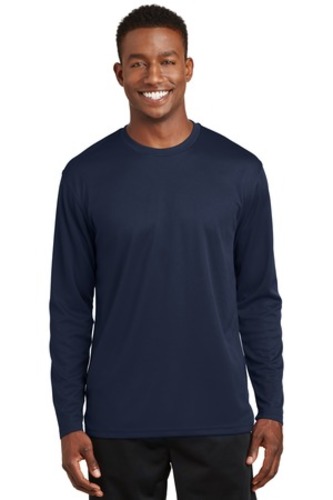 Sport-Tek® Dri-Mesh® Long Sleeve T-Shirt image thumbnail