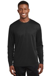 Image of Sport-Tek® Dri-Mesh® Long Sleeve T-Shirt