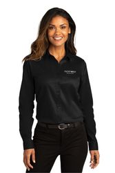 Image of Port Authority® Ladies Long Sleeve SuperPro React