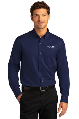Port Authority® Long Sleeve SuperPro React image thumbnail