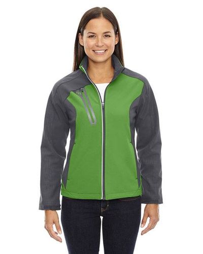 Ash City - North End Ladies Terrain Colorblock Soft Shell with Embossed Print image thumbnail