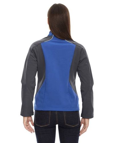 Ash City - North End Ladies Terrain Colorblock Soft Shell with Embossed Print image thumbnail