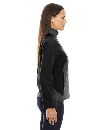 Ash City - North End Ladies Terrain Colorblock Soft Shell with Embossed Print image thumbnail
