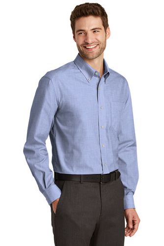 Port Authority Crosshatch Easy Care Shirt image thumbnail