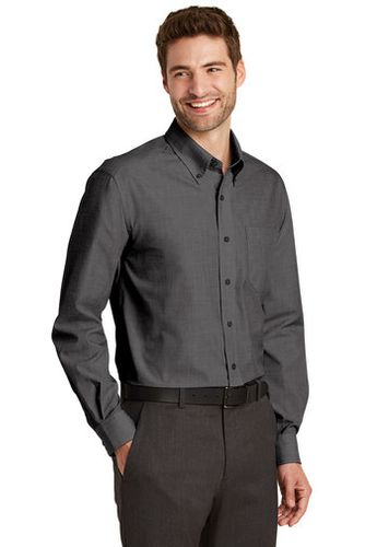 Port Authority Crosshatch Easy Care Shirt image thumbnail