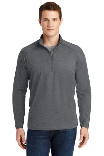 Sport-Tek Sport Wick Stretch 1/4 Zip Pullover image thumbnail