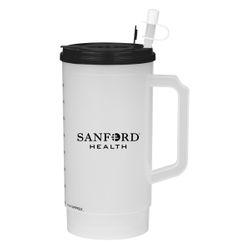 Image of 32 Oz. Medical Tumbler With Measurements