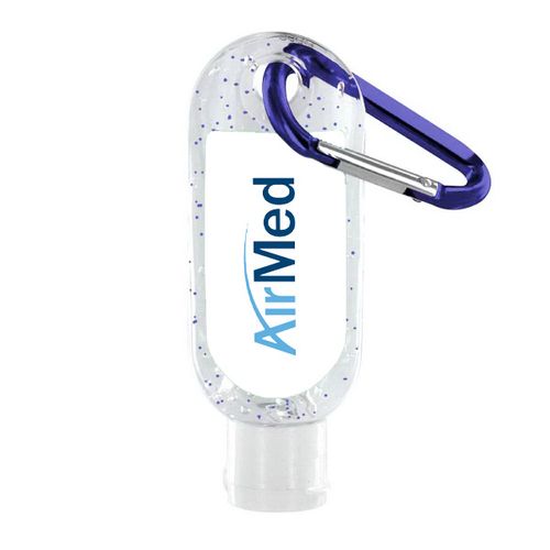 1.9 oz. Moisture Bead Sanitizer w/ Carabiner image thumbnail