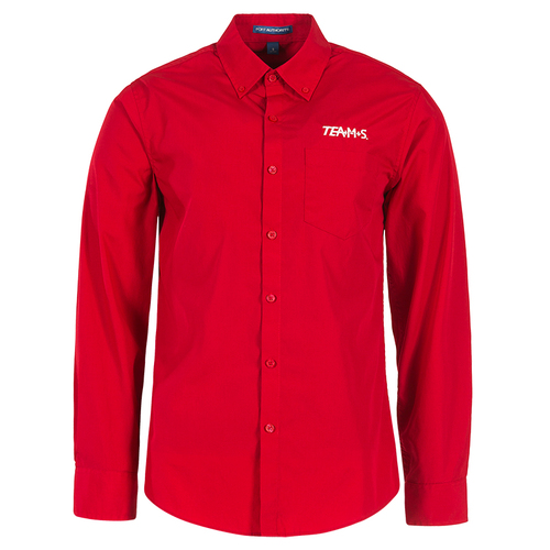 Men's TEAMS Official Red Dress Shirt  image thumbnail