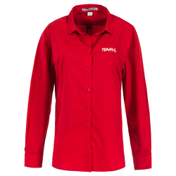 Image of Women's TEAMS Official Red Dress Shirt 