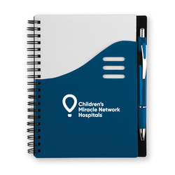 Image of COLOR WAVE JOURNAL BOOK WITH PEN