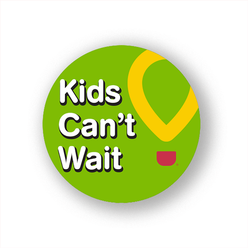 STICKER / KIDS CAN'T WAIT image thumbnail