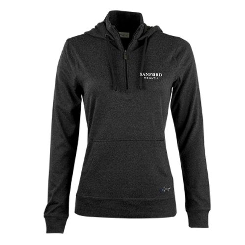 Greg Norman Ladies Lab 1/4 Zip Hoodie image thumbnail