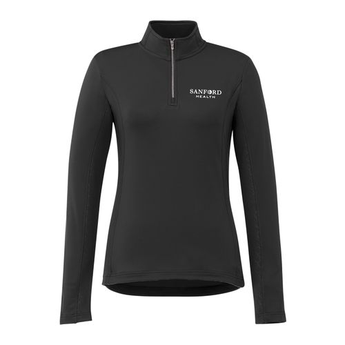 Caltech Knit Ladies Quarter Zip image thumbnail