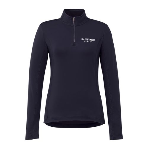 Caltech Knit Ladies Quarter Zip image thumbnail