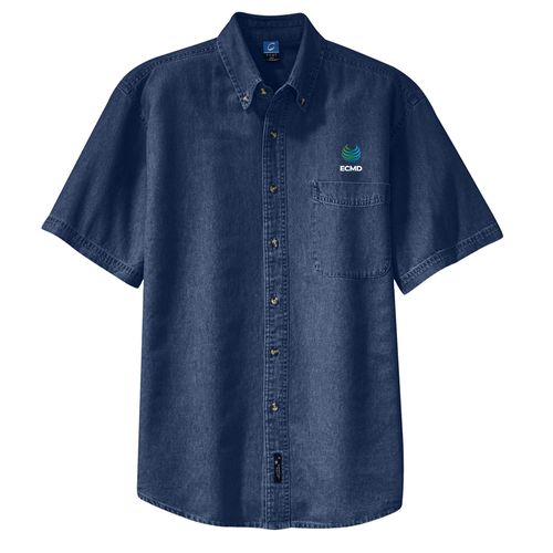 Port & Company Short Sleeve Denim Shirt image thumbnail