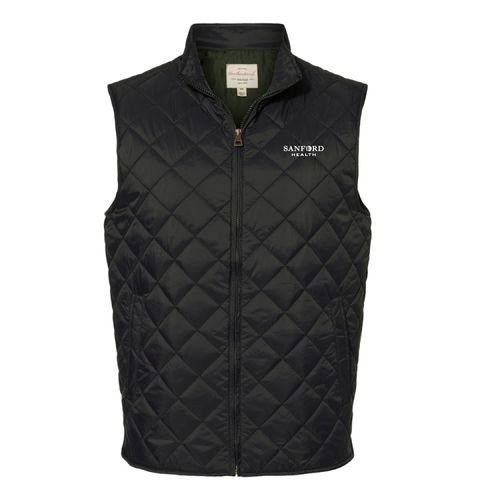 Vintage Diamond Men's Quilted Vest image thumbnail