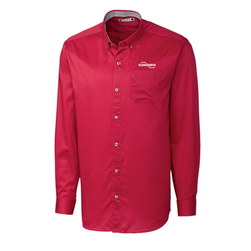 Men's Long Sleeve Bergen Stain Resistant Twill Shirt image thumbnail