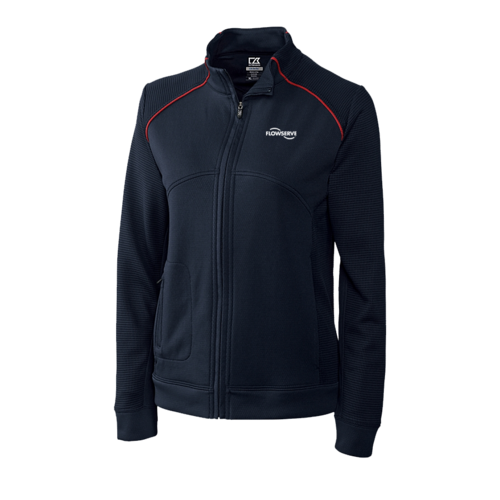 Ladies CB DryTec Edge Full Zip image thumbnail