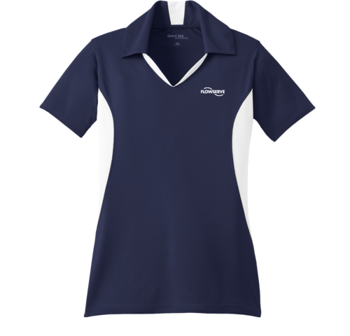 Ladies Sport-Tek Side Blocked Micropique Sport-Wick Polo image thumbnail