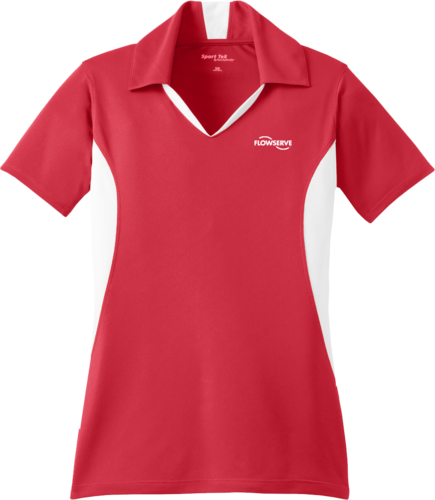 Ladies Sport-Tek Side Blocked Micropique Sport-Wick Polo image thumbnail
