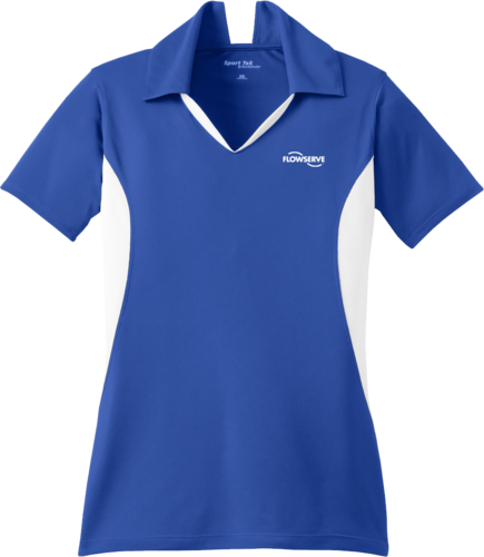 Ladies Sport-Tek Side Blocked Micropique Sport-Wick Polo image thumbnail
