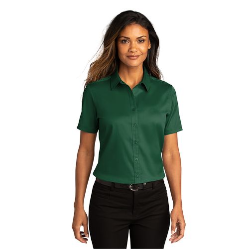 Ladies Short Sleeve Bottom Down  image thumbnail