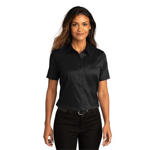 Ladies Short Sleeve Bottom Down  image thumbnail