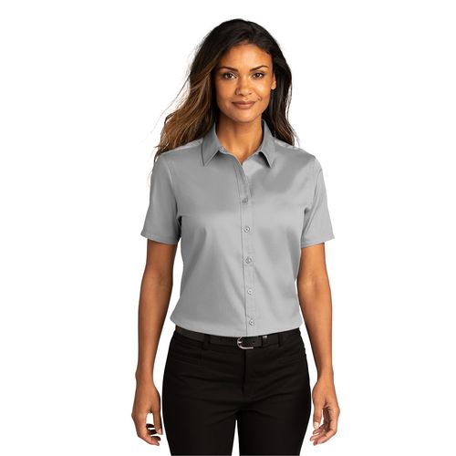 Ladies Short Sleeve Bottom Down  image thumbnail