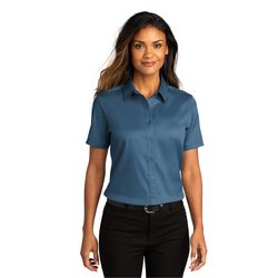 Image of Ladies Short Sleeve Bottom Down 