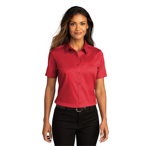 Ladies Short Sleeve Bottom Down  image thumbnail