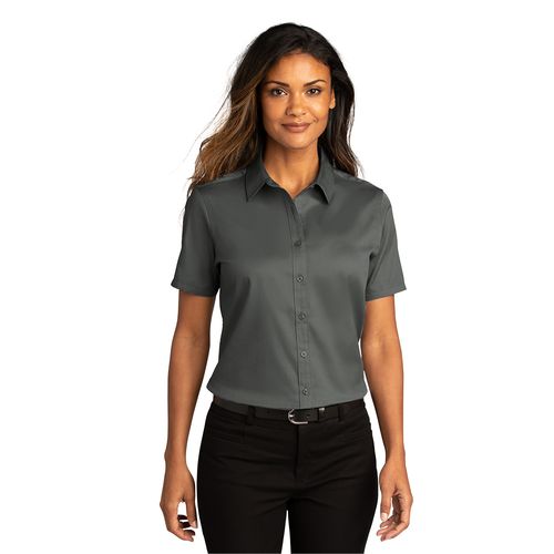 Ladies Short Sleeve Bottom Down  image thumbnail