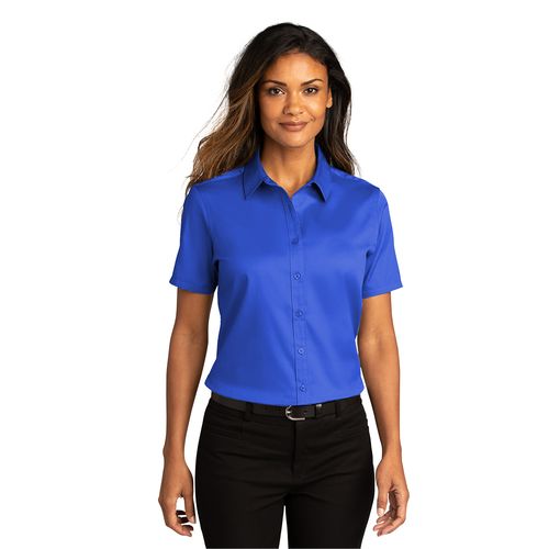 Ladies Short Sleeve Bottom Down  image thumbnail