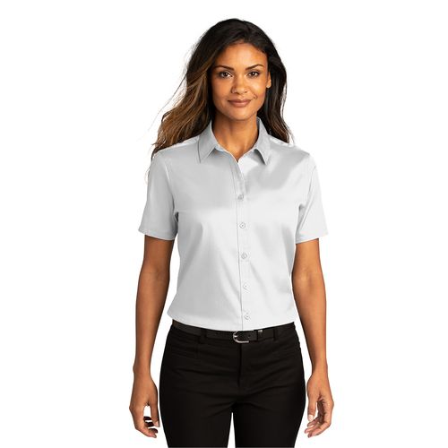 Ladies Short Sleeve Bottom Down  image thumbnail
