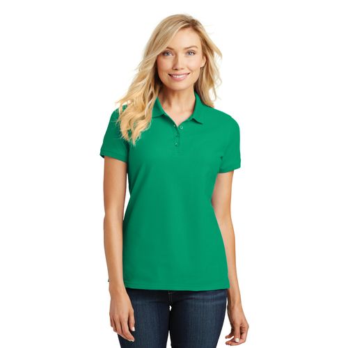 Ladies Blended Pique Polo  image thumbnail