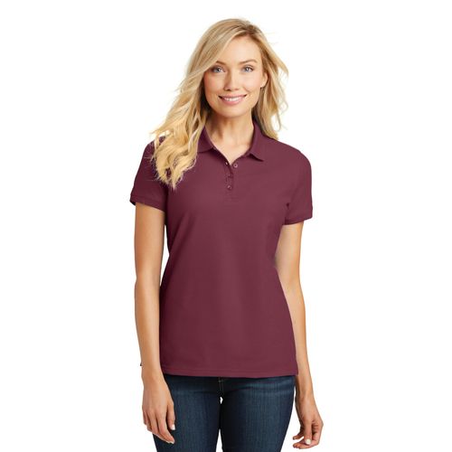 Ladies Blended Pique Polo  image thumbnail