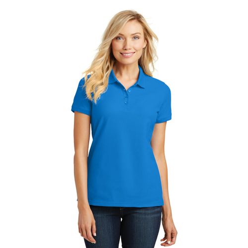 Ladies Blended Pique Polo  image thumbnail